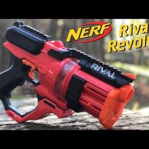 Nerf rival roundhouse xx 1500 red blaster